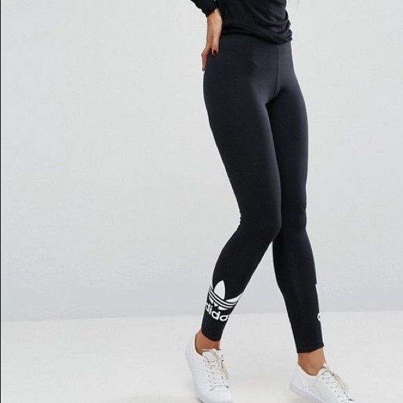 NWT adidas trefoil leggings - Picture 4 of 8